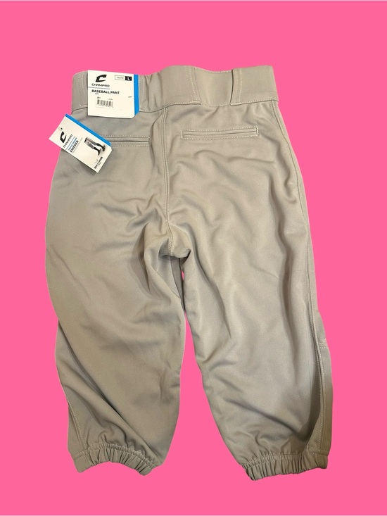 Champro Other - Champro Kids' Light Gray Baseball Pants - Elastic Cuff